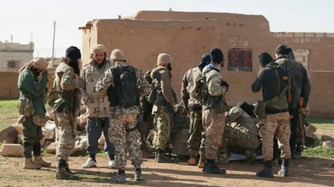 Pejuang ISIS di Hassakeh