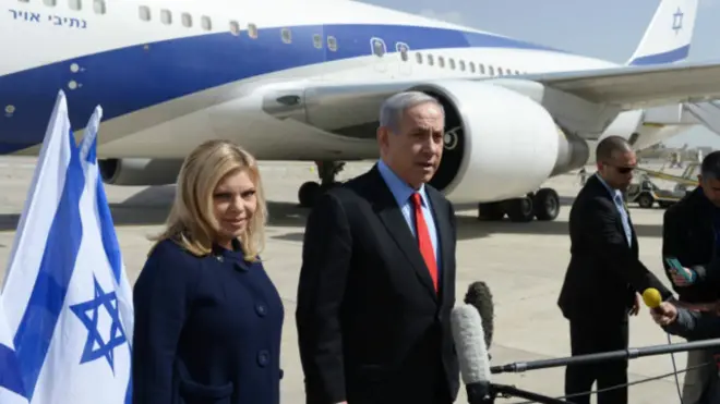 Benjamin Netanyahu dan istri