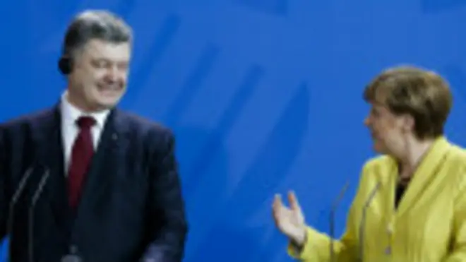 Порошенко та Меркель