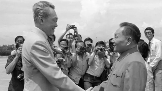 李光耀与邓小平