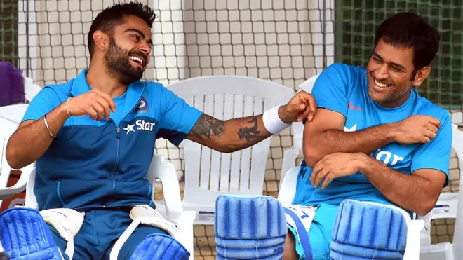 विराट कोहली, एम एस धोनी