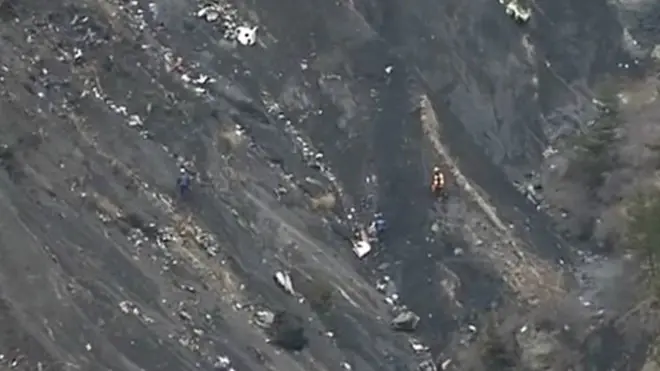 Reruntuhan Germanwings