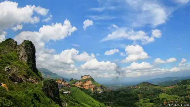 indonesia, wisata, gunung, indah, alam,