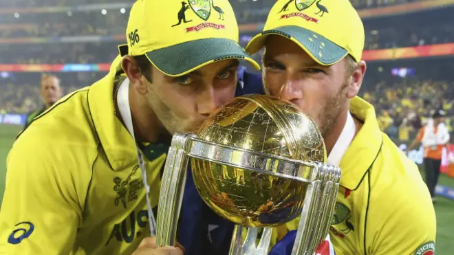 ऑस्ट्रेलियाई टीम जीत के बाद