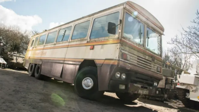 Bus kampanye Margaret Thatcher