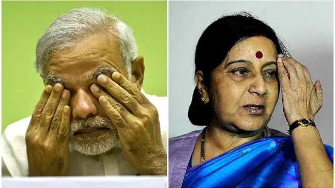 नरेंद्र मोदी और सुषमा स्वराज