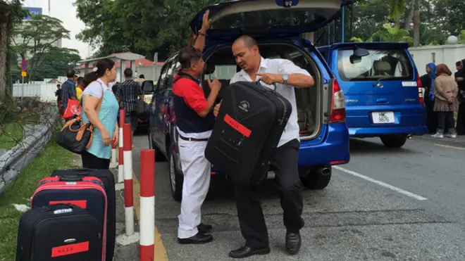 Pengungsi baru datang