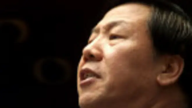 前中国人民银行行长及天津市长戴相龙(资料照片,2000年)