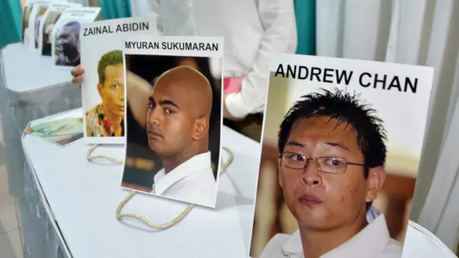 para terpidana mati yang dieksekusi