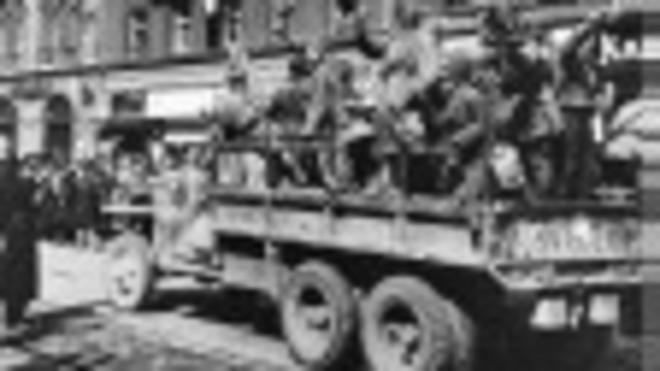 Вступление советских войск в Прагу 9 мая 1945 г.