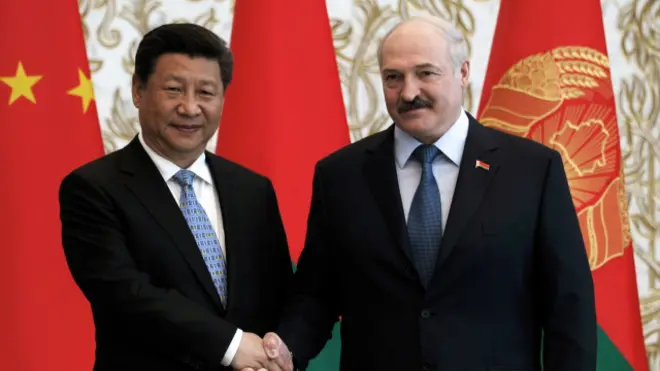 Си Цзиньпин и Лукашенко