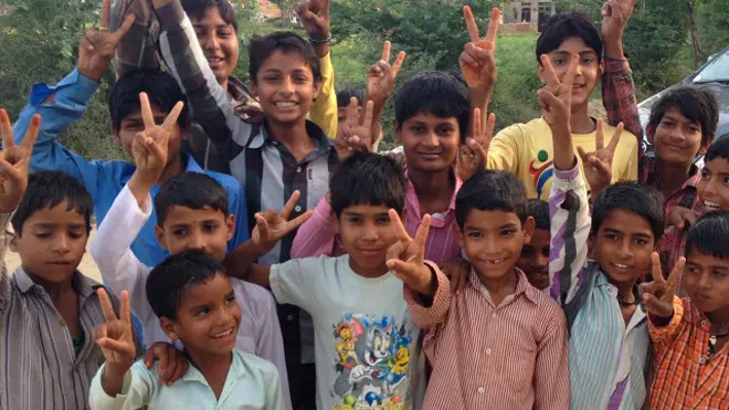 अलवर के बच्चे