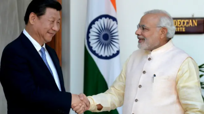 भारत-चीन के नेता