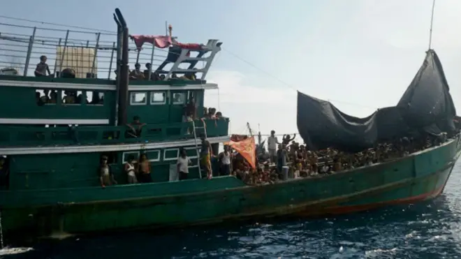 Pengungsi asal Myanmar dan Bangladesh