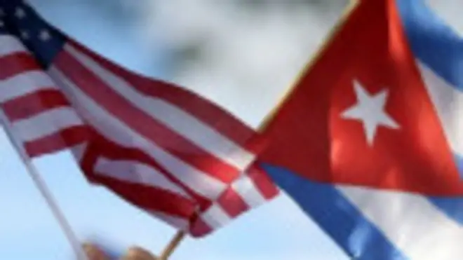 прапори США і Куби