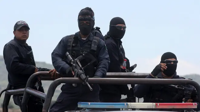 Aparat keamanan di Michoacan