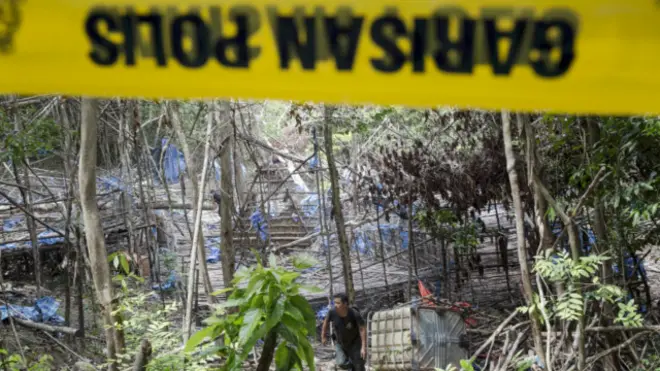 Kamp penyelundupan manusia di Perlis