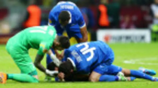 Днепр-Севилья: в Матеуса перелом носа