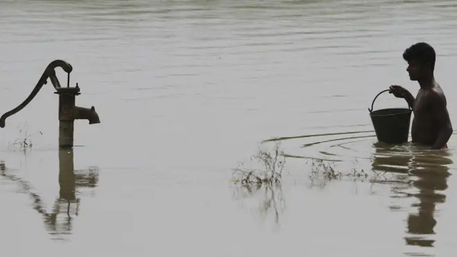 बाढ़, असम