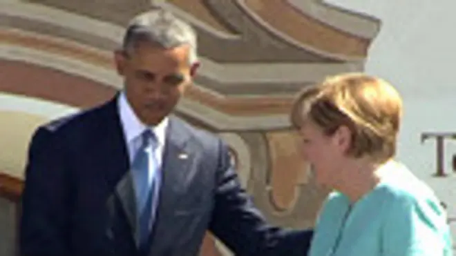 обама і меркель