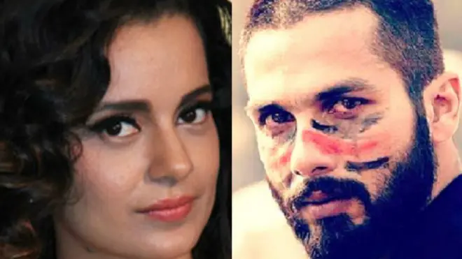 कंगना रनौत और शाहिद कपूर