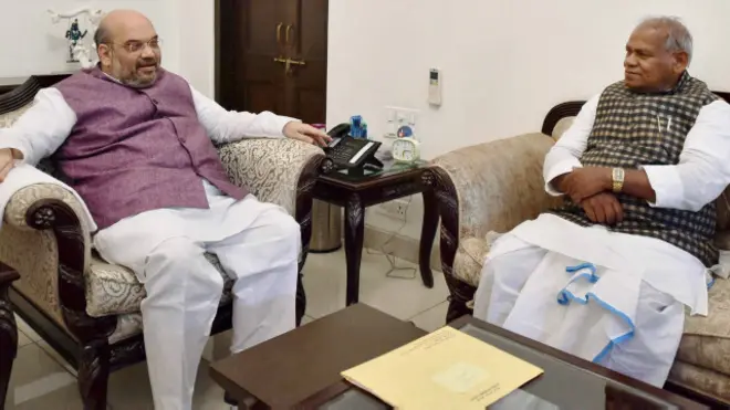 अमित शाह और मांझी