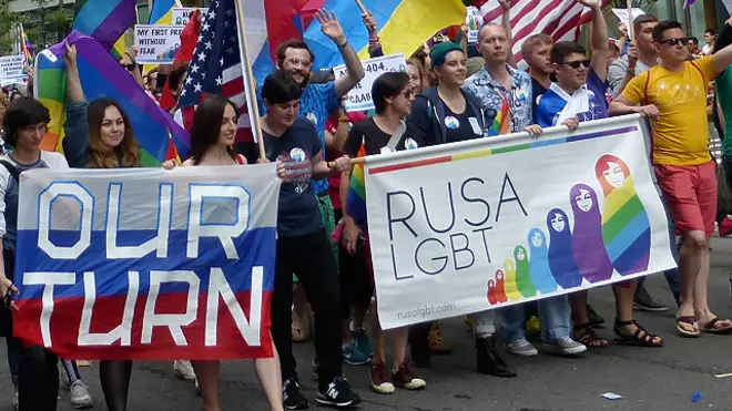 Гей-парад в Нью-Йорке