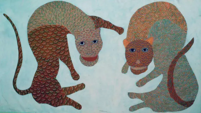 जनगढ़ सिंह श्याम की पेंटिंग