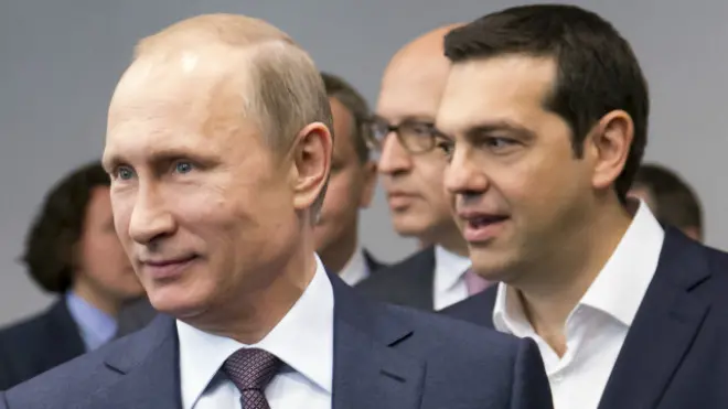 Путін і Ціпрас