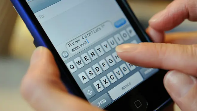 मोबाइल फोन एसएमएस