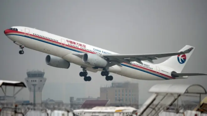 चीन का एक यात्री विमान