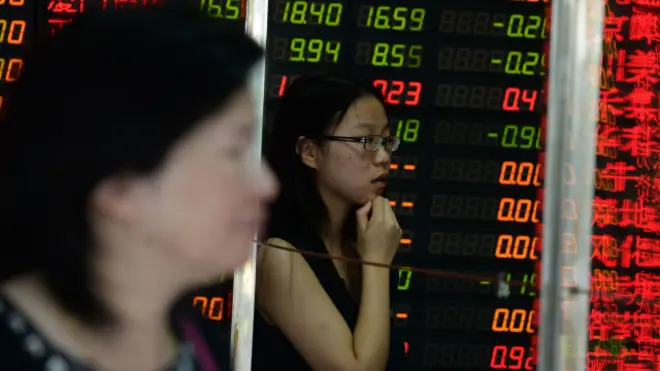 शेयर बाज़ार, चीन