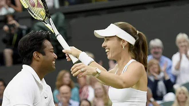 मार्टिना हिंगिस और लिएंडर पेस