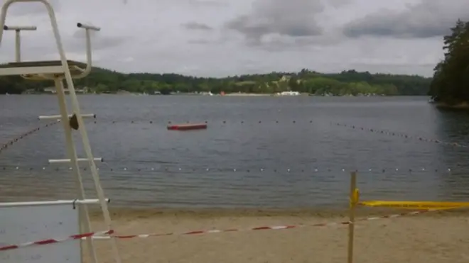 Danau tempat kecelakaan