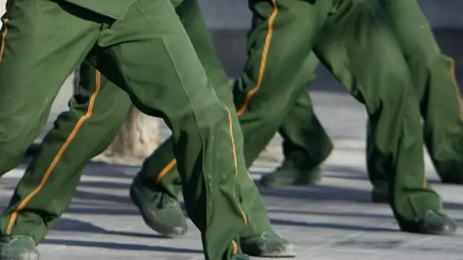 चीन आर्मी ग्रीन शू