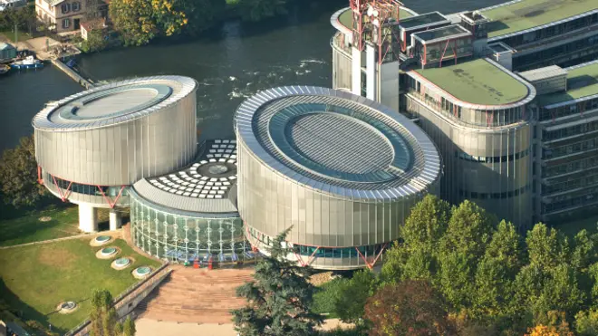 Здание Европейского суда по правам человека в Страсбурге