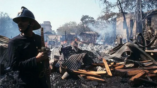 ممبئی دھماکوں کی ایک فائل فوٹو