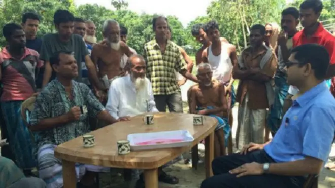 बंग्लादेश इनक्लेव के निवासी