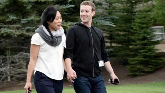 Марк Цукерберг и Присцилла Чан