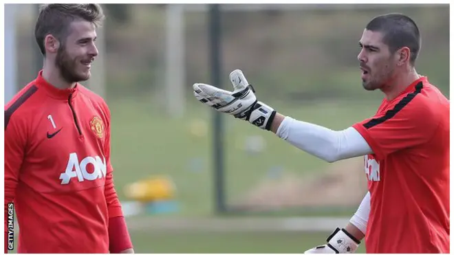 de gea and victor valdes