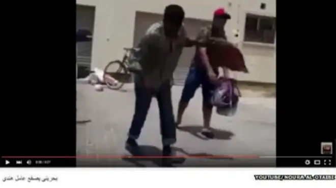 बहरीन, भारतीय को थप्पड़, यूट्यूब