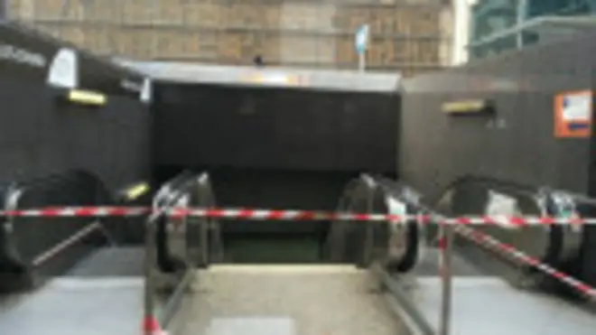 Одна із станцій метро у Брюсселі 