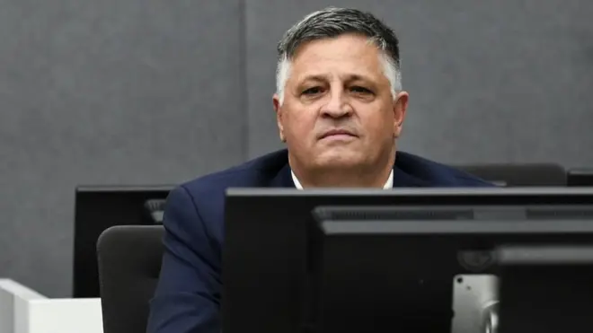 Насим Харадинај у хашкој судници