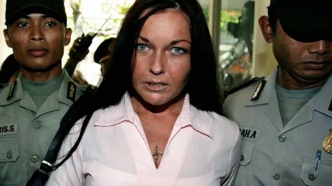 Corby divonis 20 tahun penjara pada 2005 karena berusaha menyelundupkan mariyuana ke Bali.