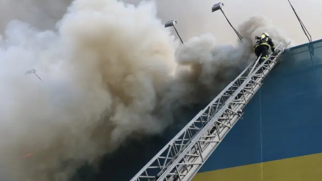 Пожежа на Хрещатику 40/1