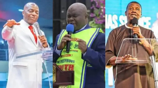 David Oyedepo, Lazarus Muoka, Enoch Adeboye