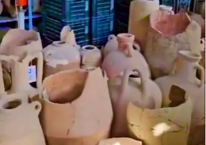 صورة من الفيديو المتداول عبروسائل التواصل الاجتماعي