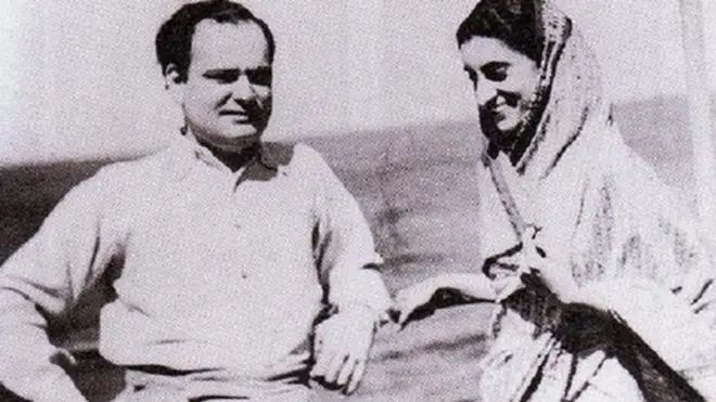 इंदिरा गांधी, फिरोज़ गांधी