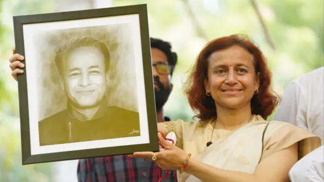 सोनम वांगचुक की पत्नी गीतांजलि अंगमो