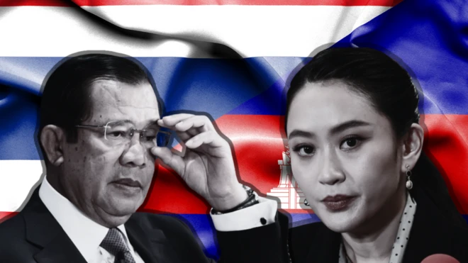 hun sen và paetongtarn